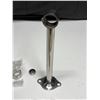 Image 6 : 4pcs Stainless Steel Ceiling Mount Bracket for Curtain Rods/Ceiling Mounting Rail Rod Support Socket