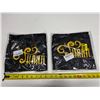 Image 1 : (2) New Shanti Black Yoga Mat Bags.