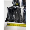 Image 3 : Set of six pairs soccer/football protective shin guards and corresponding matching compression calf 