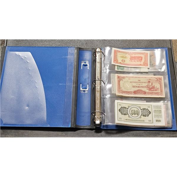 Binder of 15 foreign bills