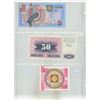 Image 6 : Binder of 15 foreign bills