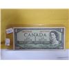 Image 1 : 1954 bank of Canada replacement one dollar bill