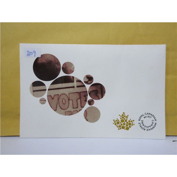 1916-2016 100th anniversary of women's right to vote coin set