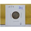 Image 1 : 1892 Canadian silver 5 cents