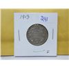 Image 1 : 1913 Canadian silver 25 cent