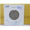 Image 1 : 1919 Canadian silver 25 cent