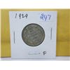 Image 1 : 1929 Canadian silver 25 cent