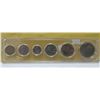Image 4 : 1973 Canadian 6 coin-set in hard plastic case