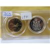 Image 2 : 1991 Canadian 6-coin set-missing 25 cents coin