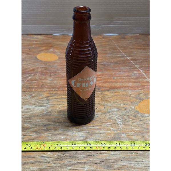 Vintage orange crush bottle