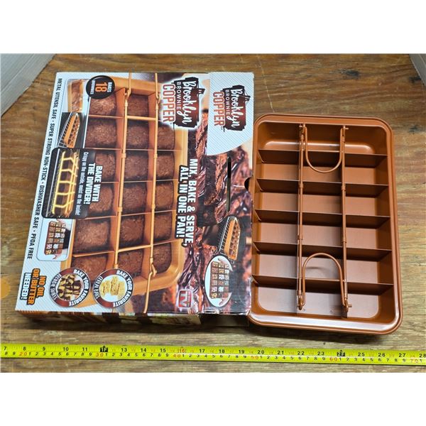 Brooklyn brownie copper pan