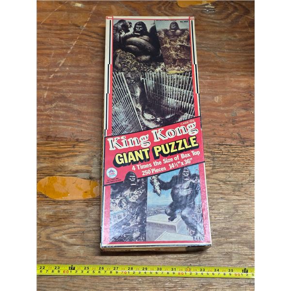 Vintage king kong giant puzzle
