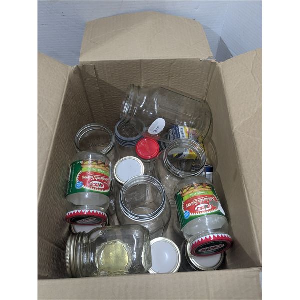 Canning jars with lids