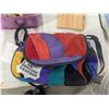 Image 5 : Mixed lot, décor, lamp, leather purse, etc.