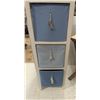 Image 3 : 3 tier fabric drawers with mini table(12x12x22")