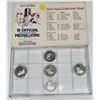 Image 2 : 1978 Edmonton Commonwealth Games (5) Medallion Set