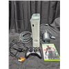 Image 1 : Xbox 360 w/ Controller & Game **SEE NOTES IN DESCRIPTION