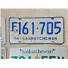 Image 4 : (10) Sask License Plates inc. 1976 & 2 Paired Sets