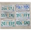Image 5 : (10) Sask License Plates inc. 1976 & 2 Paired Sets