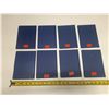 Image 2 : Unisafe Canada (2) 5 Cents, (2) 10 Cents, (2) 25 Cents, One Dollar, Two Dollar Empty Coin Binders.