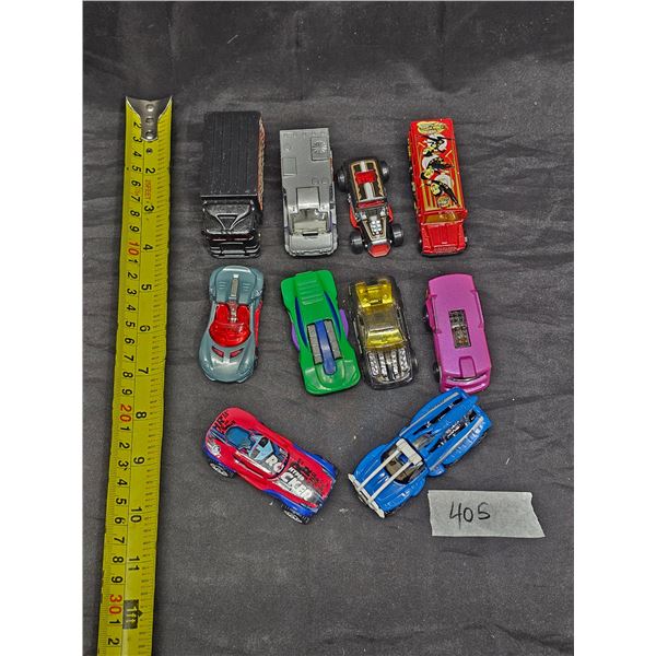 Lot of Toy Cars - HotWheels, Matchbox, etc.