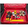 Image 2 : Toy Car Case w/ Assorted Toy Vehicles