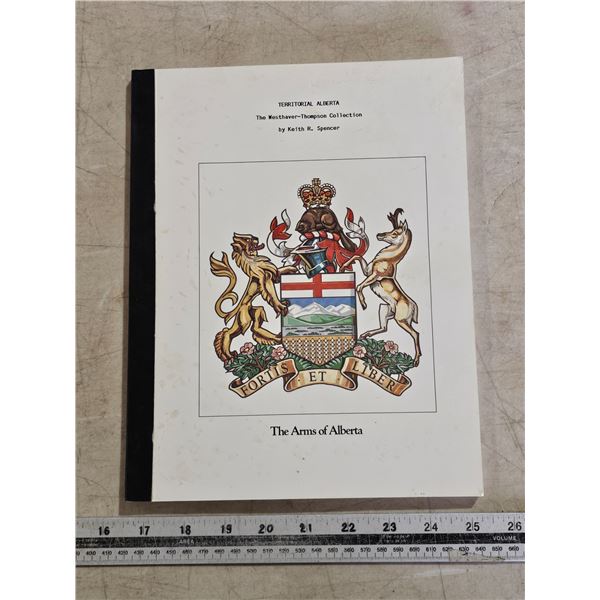 Territorial Alberta history book