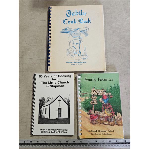 Oxbow/Shipman/Swift Current cookbooks