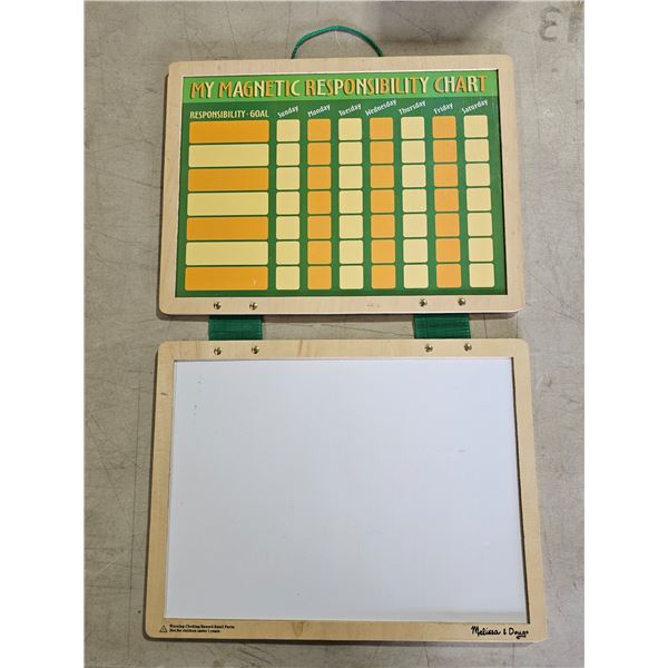 Melissa& Doug magnetic Responsibility Chart
