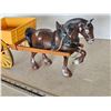 Image 3 : Horse and cart (has some repaired damage)