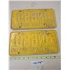 Image 2 : Pair of 2964 Manitoba License Plates