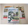 Image 4 : (2) 1945 , (1) 1946, The Country Guide Magazine and (1) Hes White Rose Petroleum Products AD. Back P