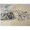 Image 3 : Winter Olypmic Games Cap Extra Old Stock Caps (3) Bock Button Pins (unused)
