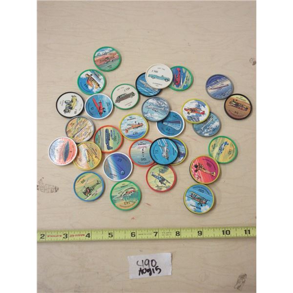 Mix Lot of Jello Wheels Airplane and Cars
