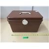 Image 1 : Vintage Plastic Sew Basket