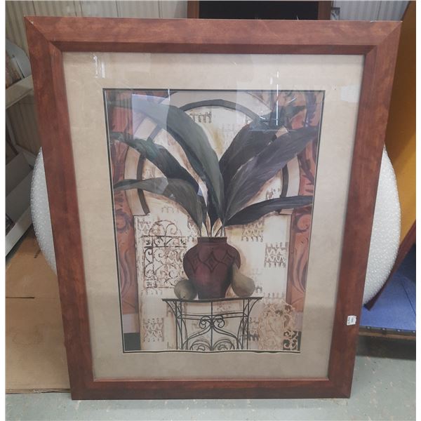 Framed art piece from Gerard Wall Art. (36" X 46")