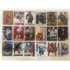 Image 1 : Assorted Numbered Insert Cards - 2 Sheets (18 Hockey Cards)