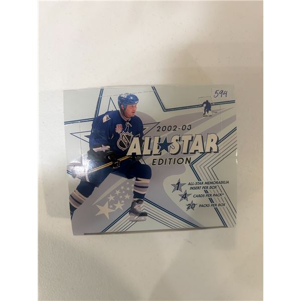 2002-03 Topps All Star Hockey Cards