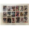 Image 1 : Assorted Rookie Cards - 2 Sheets (18 Hockey Cards)