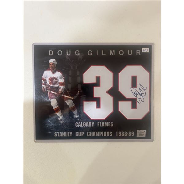 Doug Gilmour - Autographed Stanly Cup Print