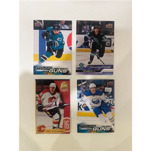 Oversized Hockey Cards (4)