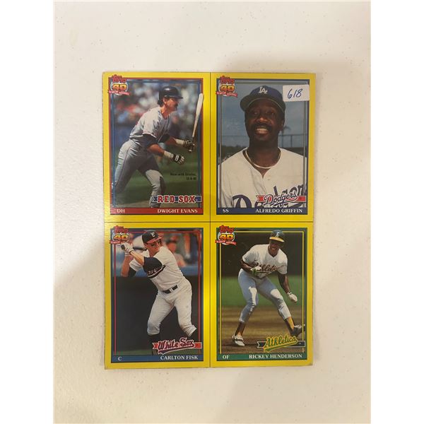 Topps 40th Anniversary Box Bottom