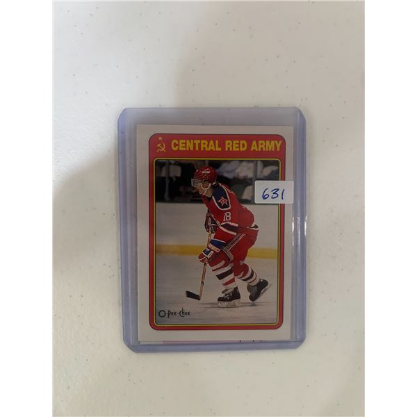 Sergei Federov - Rookie Card