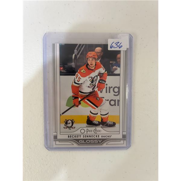 Beckett Sennecke - Rookie Card