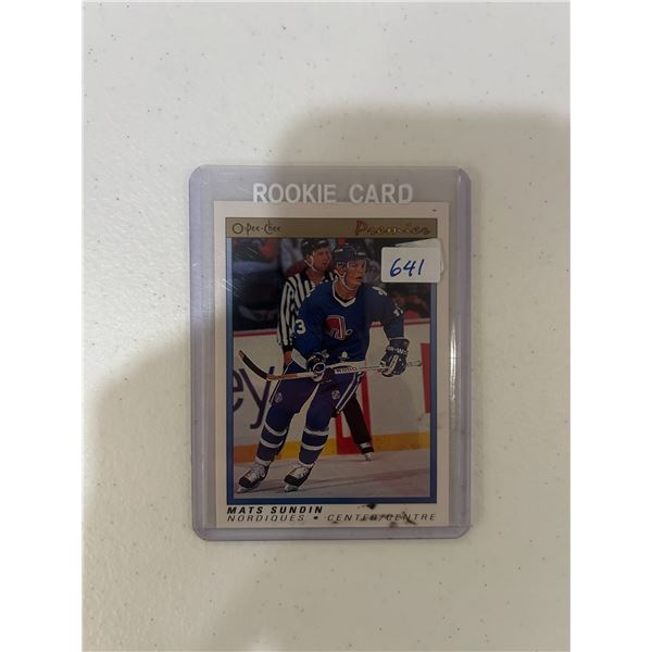Mats Sundin - Rookie Card