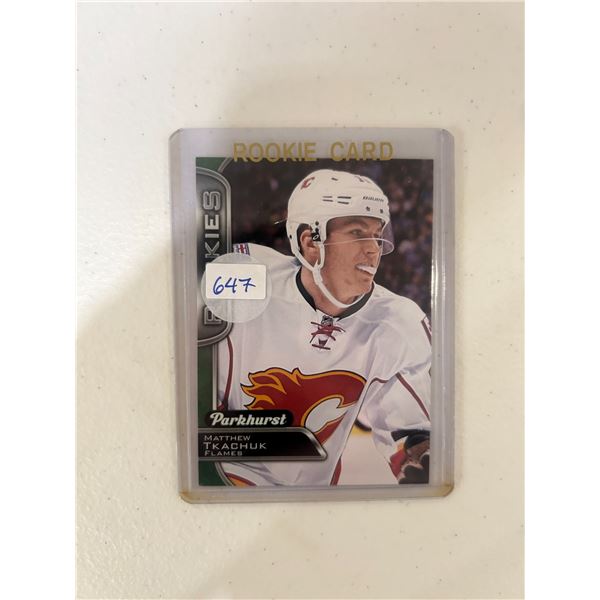 Matthew Tkachuk - Rookie Card