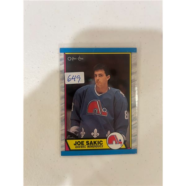 Joe Sakic - Rookie Card