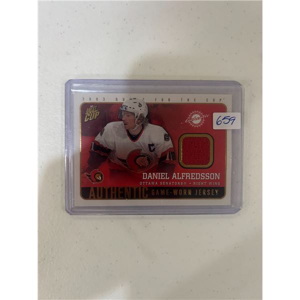 Daniel Afredsson - Jersey Card