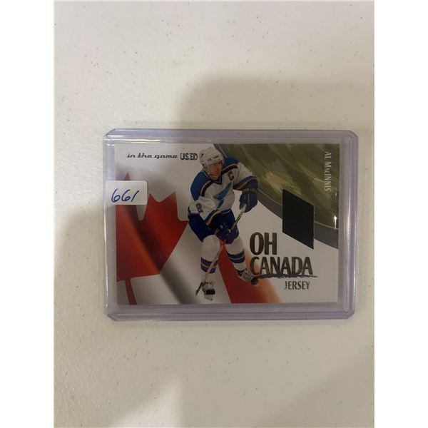 Al MacInnis - Jersey Card