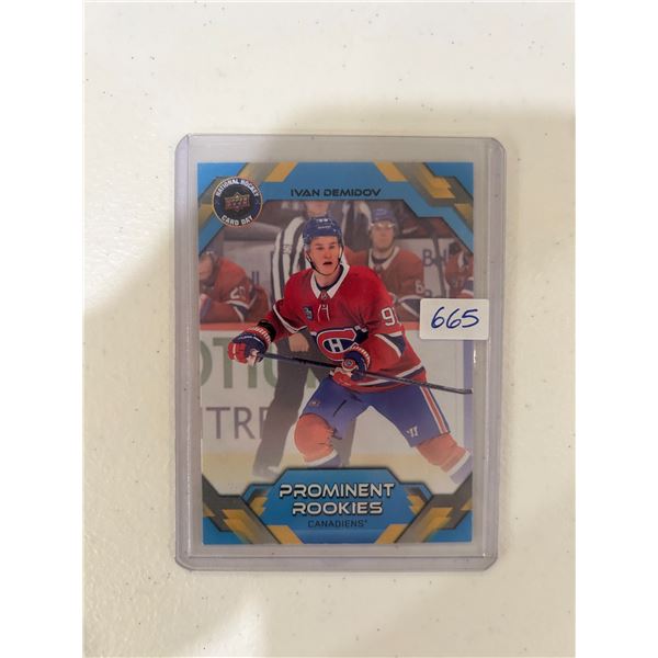Ivan Demidov - Rookie Card